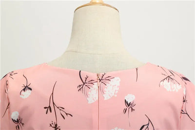 Women Summer Dresses Robe Vintage 50s 60s Big Swing Party Rockabilly Dress White Polka Dot Vestidos