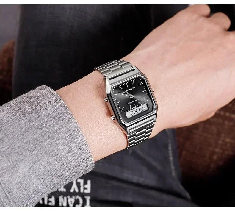 Luxury sports watches for women white ladies quartz digital waterproof wristwatches female clocks electronic relogio