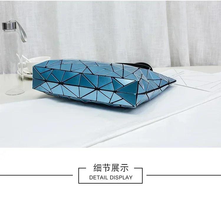 New luxury handbags women bags designer beach large tote hologram shoulder bag sac a main geometric bag bolsa feminina