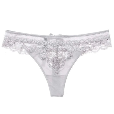 Sexy Women's Thongs Temptation Soft Underwear Lace Hollow Out Transparent Seamless Panties Ladies Female Mid Waist lingerie