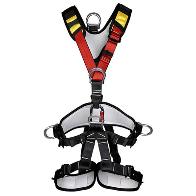 Full Body Five-point Safety Belt Rope High Altitude Work Safety Harness Outdoor Climbing Training Construction Protect Equipment