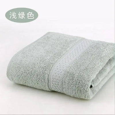 Large Bath Towels for Adults, 100% Cotton, Solid Terry, Beach Towel, Absorbent Yoga Shower Towels Bathroom, Wholesale, 70*140cm