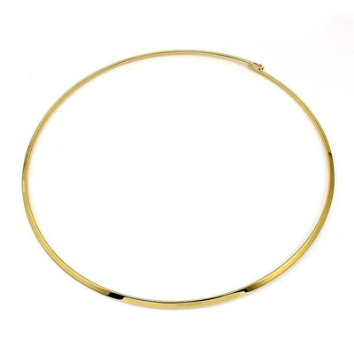 Gold/Silver Color Choker Necklace For Women Men Fashion Punk Jewelry Christmas Present High Quality