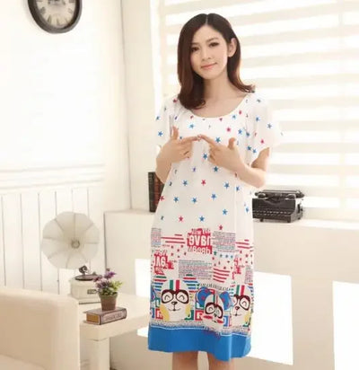 Lounge Printed Nightgowns For Women