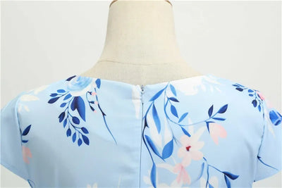 Women Summer Dresses Robe Vintage 50s 60s Big Swing Party Rockabilly Dress White Polka Dot Vestidos