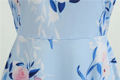 Women Summer Dresses Robe Vintage 50s 60s Big Swing Party Rockabilly Dress White Polka Dot Vestidos