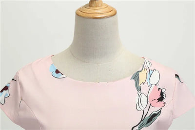 Women Summer Dresses Robe Vintage 50s 60s Big Swing Party Rockabilly Dress White Polka Dot Vestidos