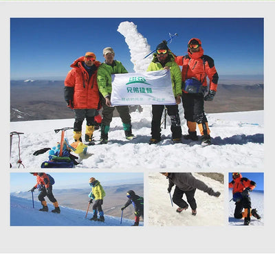 BRS 14 Teeth Claws Crampons Shoes Ice Crampons Snow Non slip Cover Ice Gripper Manganese Steel Outdoor Ski Ice Climbing