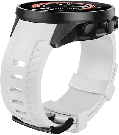 24mm Width Silicone Watch Strap for SUUNTO 9 Baro 24mm Bands Sport Silicone Watchband Replacement for SUUNTO 9 Smartwatches Band