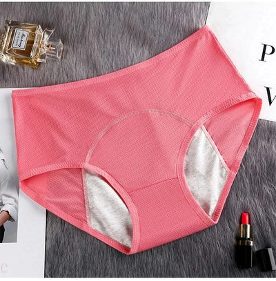 Leak Proof Menstrual Panties of Large Size Cotton Panties Women Sexy Physiological Underwear Plus Size Period Waterproof Briefs