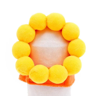 Animal Decorate Pet Cat Hat Multi Sizes Designer Soft Cotton Dogs Accessories Head Wear Adjustable Lovely Winter Kitten Caps