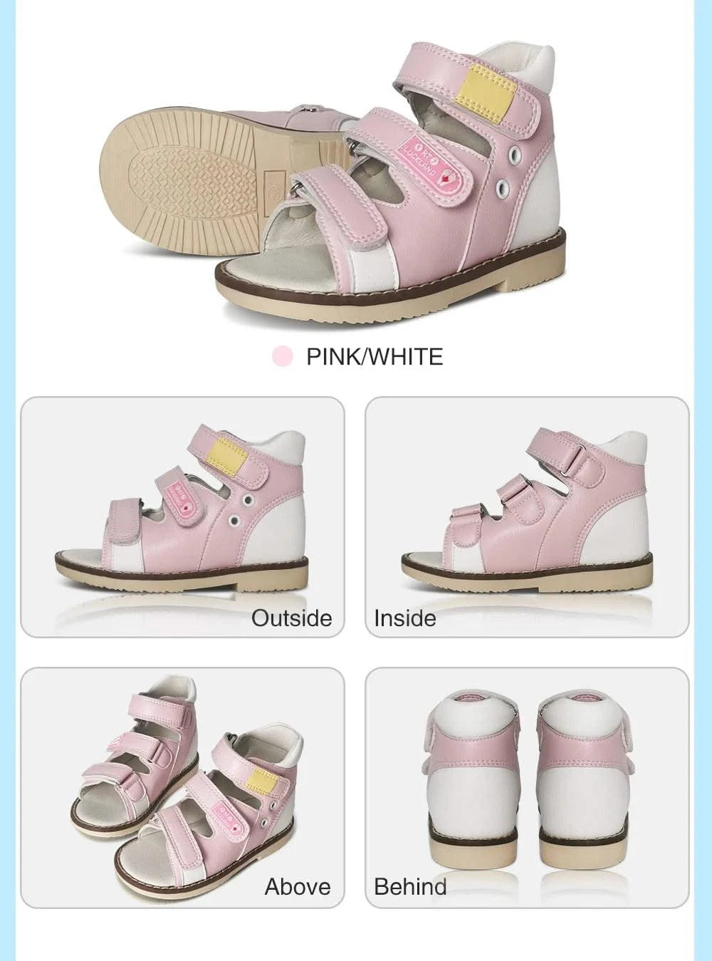 Children's Orthopaedic Footwear |  Flatfeet Sandals/ Shoes For Kids | Barefoot Princess Baby Toddler | Size20 21 22