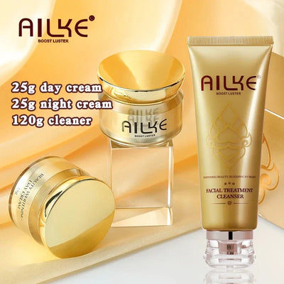 AILKE Dark Spots Corrector, Whitening Hydration Facial Cream, With Spf35, Even Skin Tone, Anti-Sunburn Face Care Set for Women