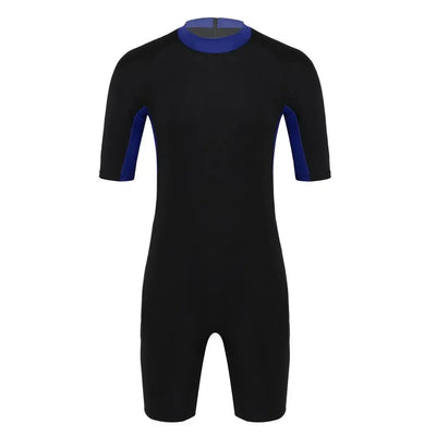 Swimwear Mens Leotard Swimsuit Shorty Wetsuit Diving Swimming Snorkeling Surfing Scuba Swim Bodysuit Jumpsuit Warm Swimwear
