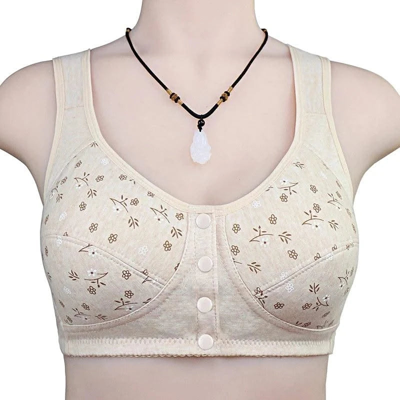 Front Closure Bras Women Removable Padded Bra