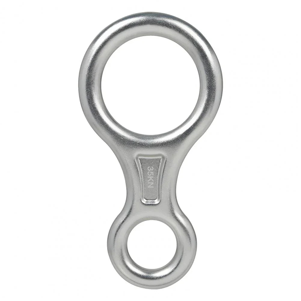 35KN Carabiner High Strength Wear-resistant Compact 8-shape 35KN Descender for Mountaineering