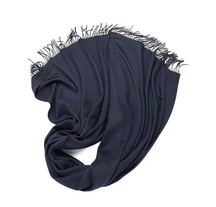 Soft cashmere big scarf for women shawl 200*70 cm real pashmina