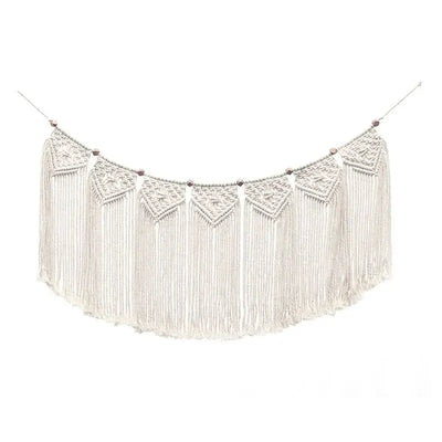 Wall Hanging Decoration Tassel Macrame Hand-Woven Tapestry Bohemian Boho Home Apartment Bedroom Livingroom Hotel Shop Mall Decor