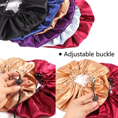 Satin Bonnet Silk Bonnet Hair Bonnet For Sleeping Satin Bonnet For Natural Hair Bonnets For Women Silk Bonnet For Natural Hair