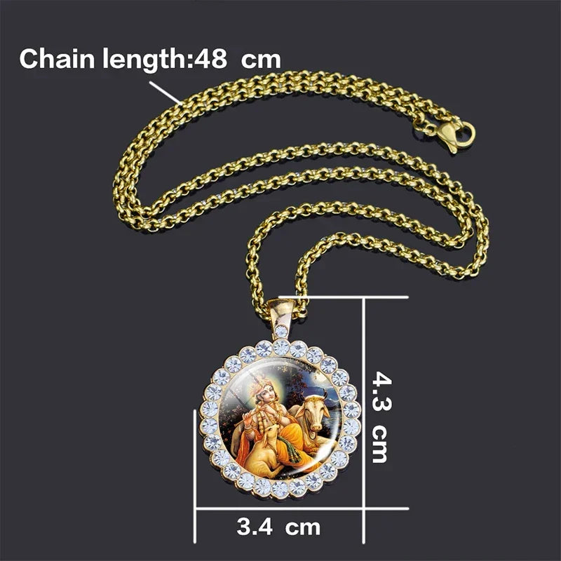 Lord Shiva Necklaces Shiva Nataraja Buddhist Jewelry Hinduism Lakshmi Pendant Amulet Necklace