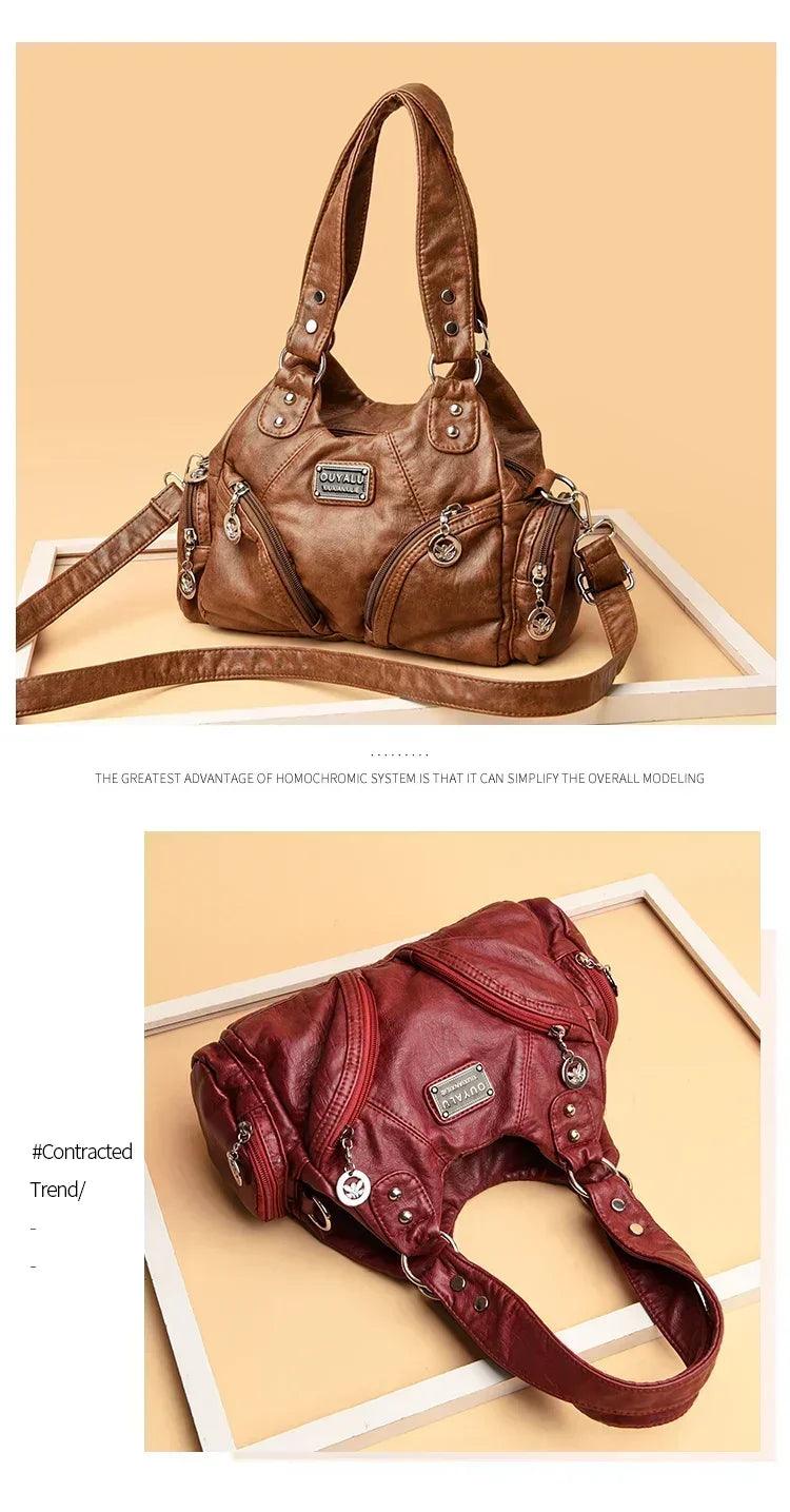 Hot luxury handbags women bags designer crossbody large capacity female shoulder bag fashion brand ladies leather