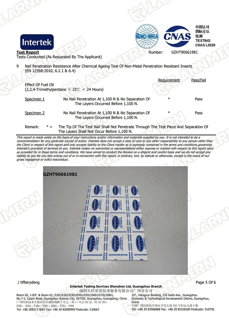 LARNMERN Men's Safety Shoes Steel Toe Construction Protective Footwear Lightweight 3D Shockproof Work Sneaker Shoes Size 42