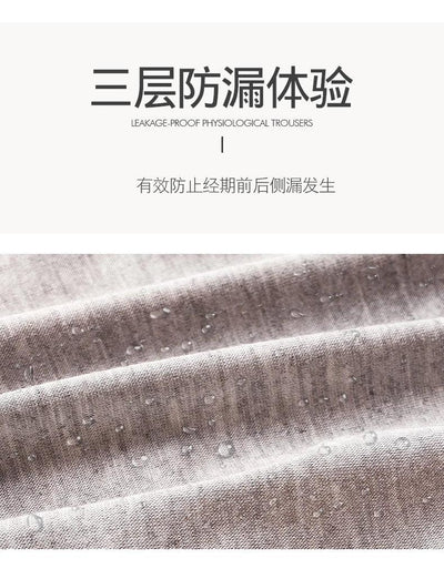 Menstrual Panties Women UnderwearPlus SizeLeak-proof ElasticHigh-waist  Physiological Mesh  Female Lingerie BikiniBriefs