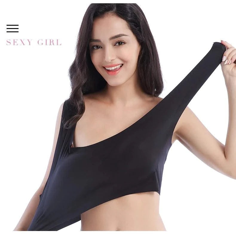 Plus Size Women Bras Bralette Comfortable Invisible Bras