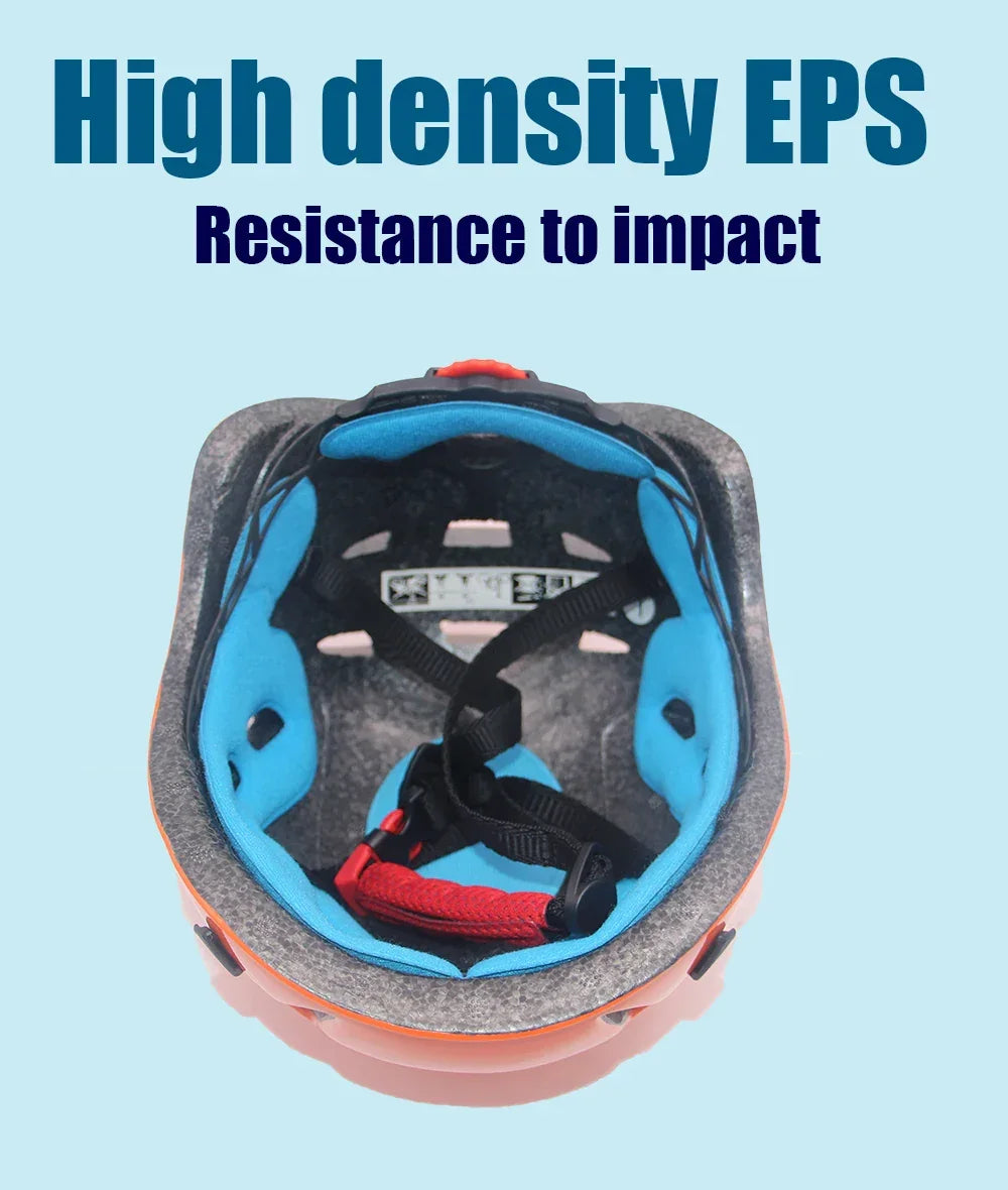 Goexplore Rock climbing Helmet Downhill Riding Mountaineering Tunnel Cable Drop Rescue Outdoor Equipment Sport Safety Helmet