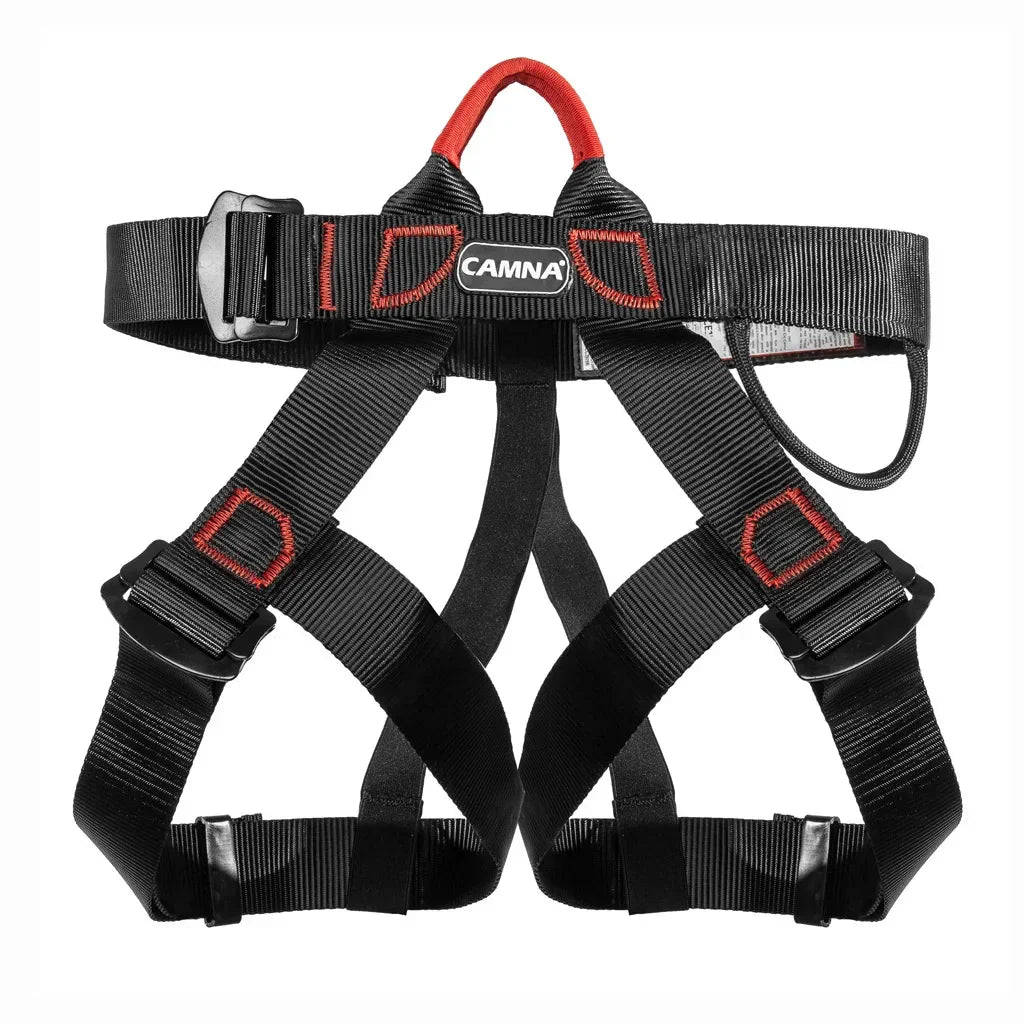 Half Body Climbing Harness Waist Safety Harness for Mountaineering Rock Climbing Rappelling Tree Climbing Strap