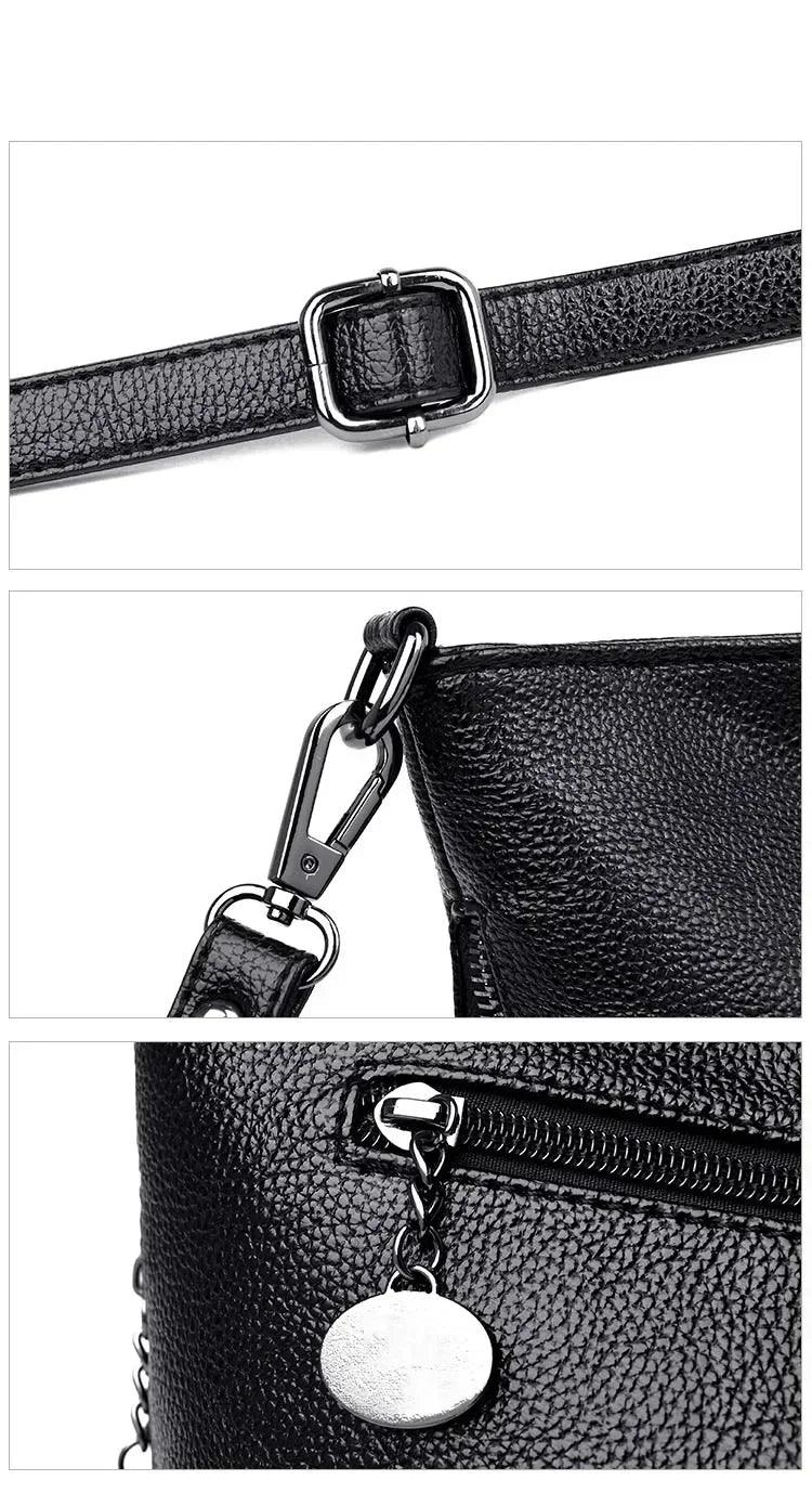 Hand crossbody bags for women 2024 new luxury designer handbag leather tassel shoulder purses and handbags tote bag