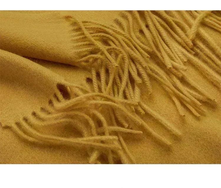 Soft cashmere big scarf for women shawl 200*70 cm real pashmina