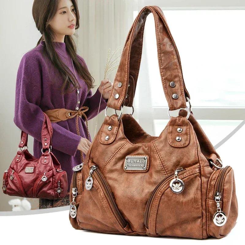 Hot luxury handbags women bags designer crossbody large capacity female shoulder bag fashion brand ladies leather