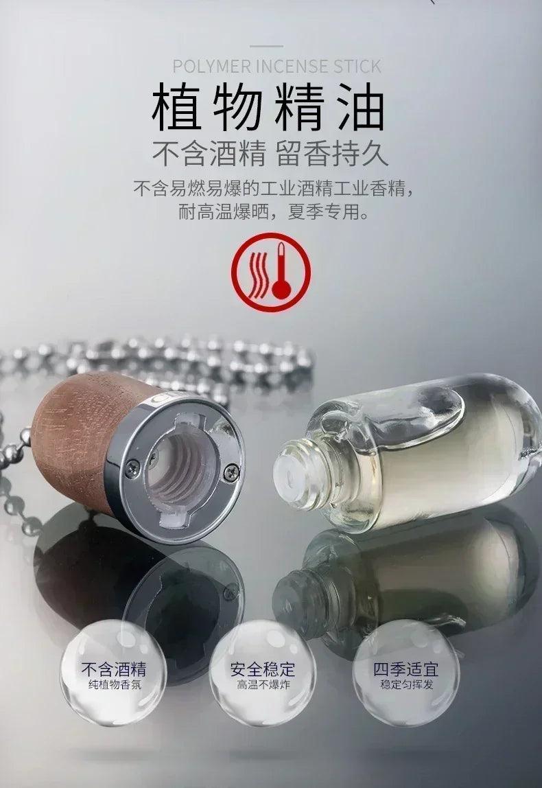 Luxury style car air freshener hanging perfume pendant auto essential oils bottle diffuser ornament accessories