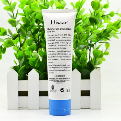 Snail Sunscreen Cream 100ml,Protection Face Cream Disaar Sunblock 90++ Protective Cream Pigmentation SPF