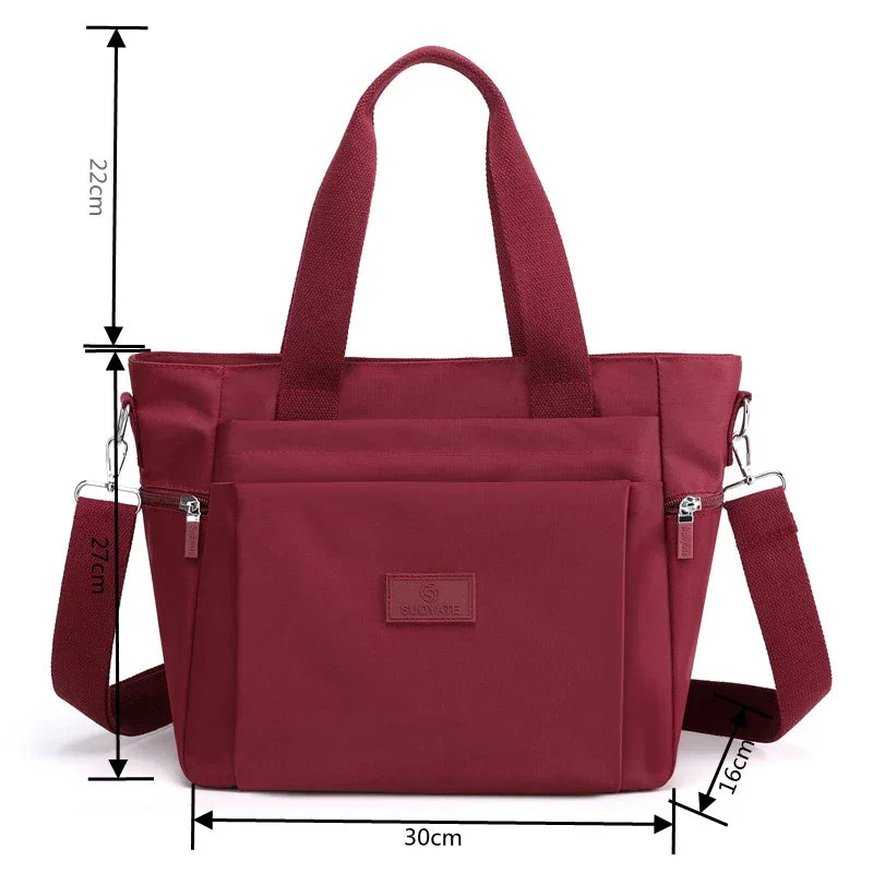 Womens Hand bags Designers Luxury Handbags Women Nylon Shoulder Bags Female Top-handle Bags Fashion Brand Handbags