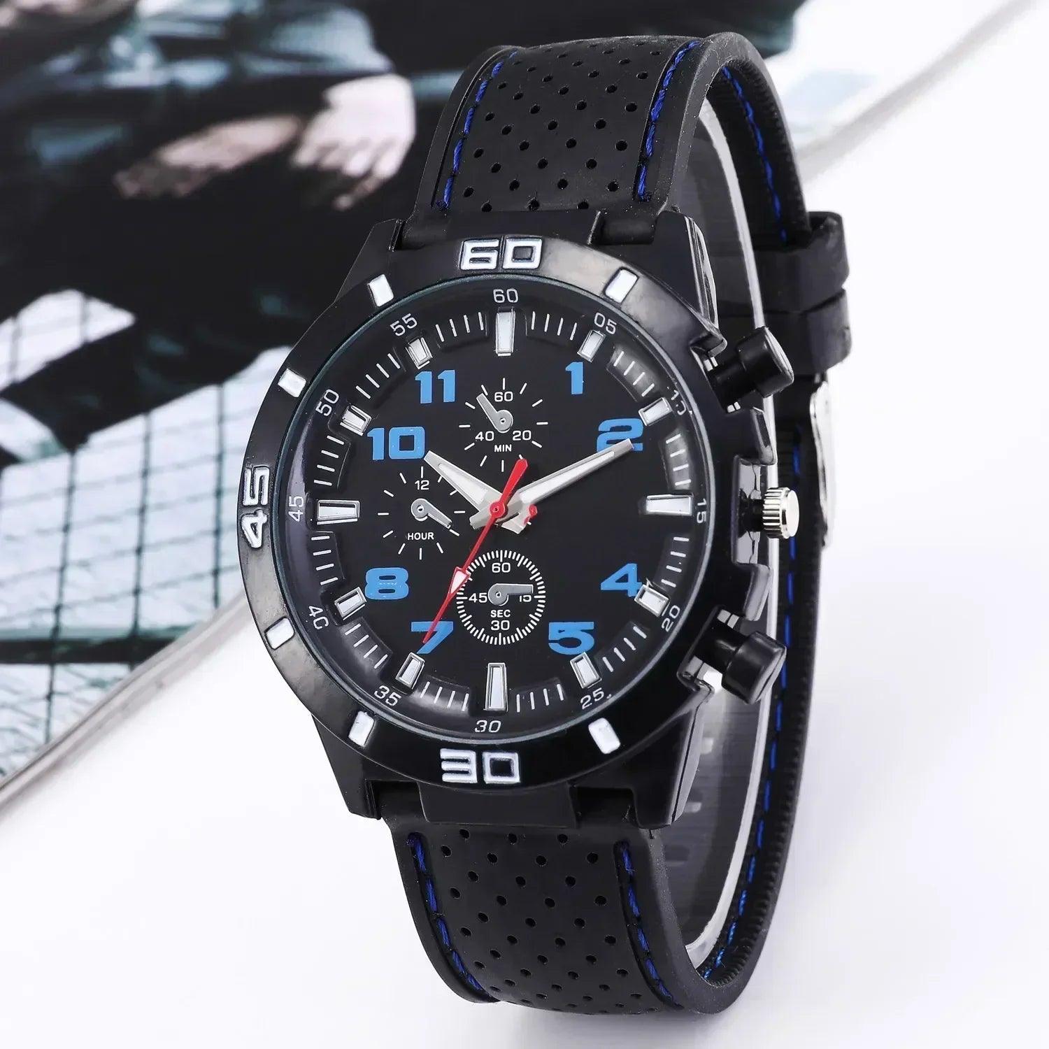 Fashionable casual men’s watch high-end classic silicone wholesale 066 male feminino zegarek damski