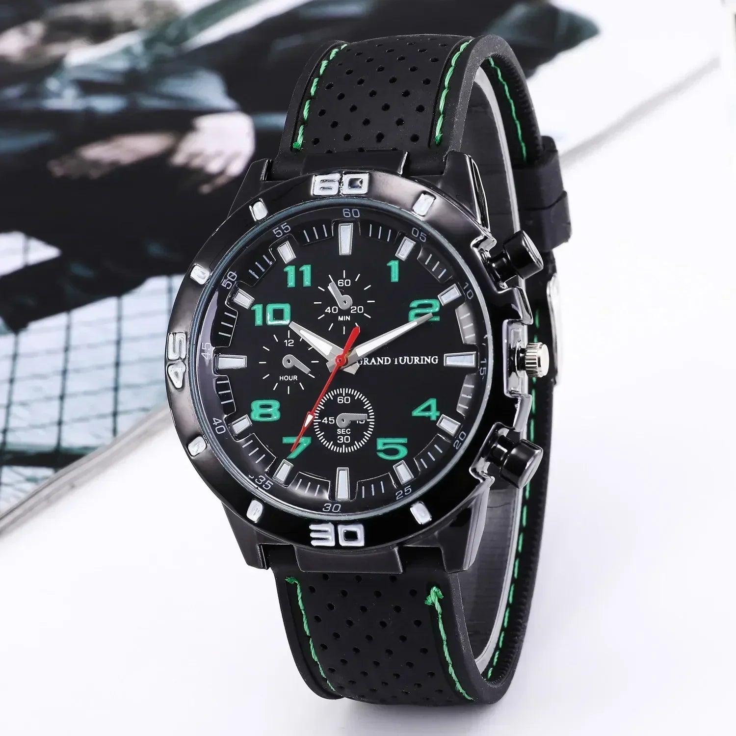 Fashionable casual men’s watch high-end classic silicone wholesale 066 male feminino zegarek damski