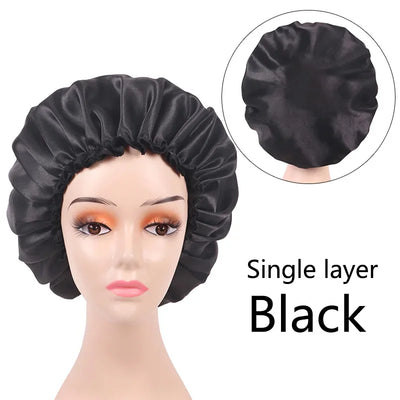 Satin Bonnet Silk Bonnet Hair Bonnet For Sleeping Satin Bonnet For Natural Hair Bonnets For Women Silk Bonnet For Natural Hair