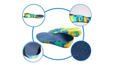 Orthopedic Insoles for Shoes Flat Foot Arch Support Kids Children Soles Sports Breathable Pads Correction insole Accessories