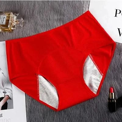 Leak Proof Menstrual Panties of Large Size Cotton Panties Women Sexy Physiological Underwear Plus Size Period Waterproof Briefs