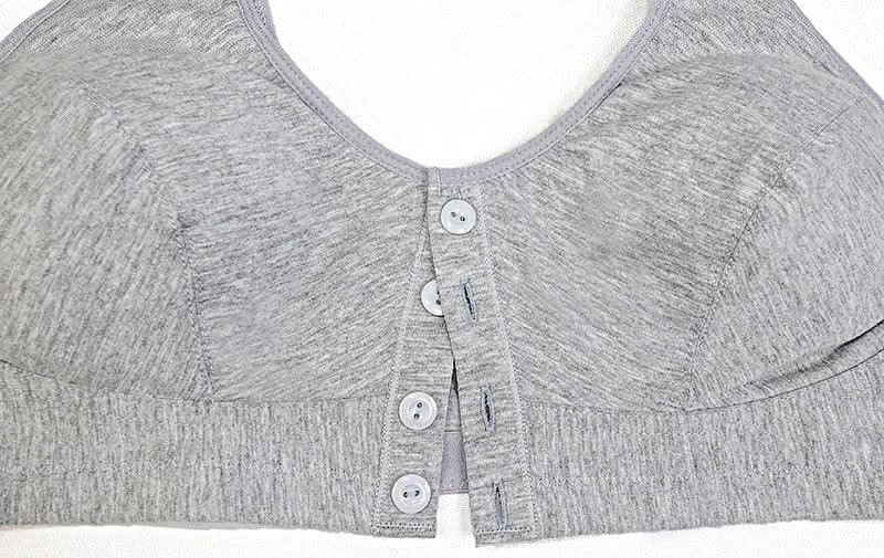 Front Closure Bras Women Removable Padded Bra