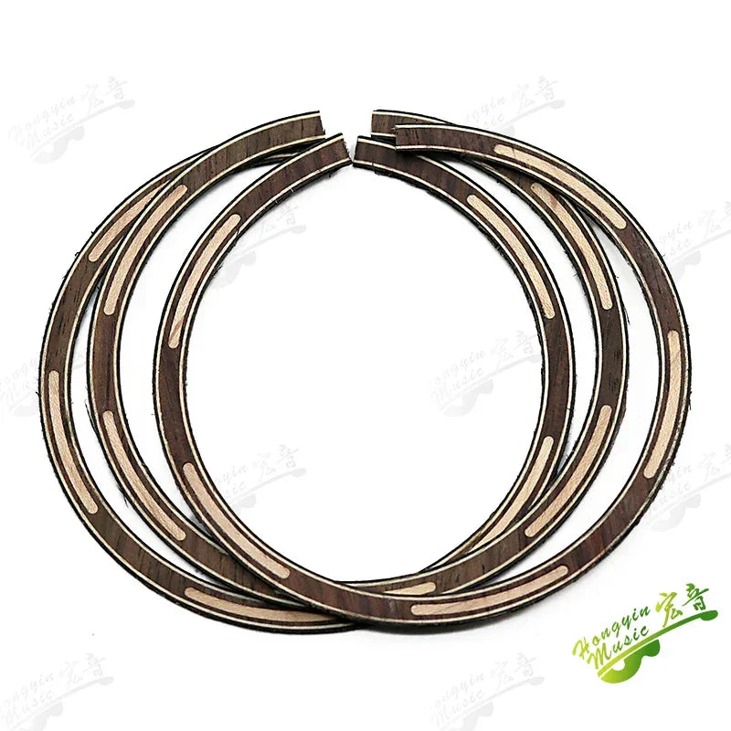 Ukulele Small Four-string Guitar Sound Hole Circle Rosewood Maple Abalone Color Shell Mosaic Caliber Pattern Ukulele Accessories