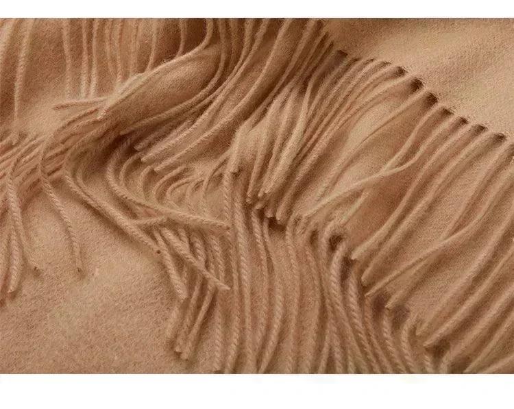 Soft cashmere big scarf for women shawl 200*70 cm real pashmina