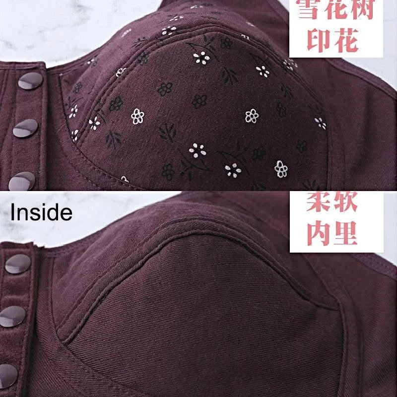 Front Closure Bras Women Removable Padded Bra