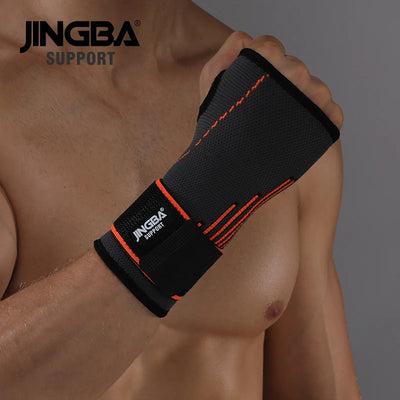 JINGBA SUPPORT 1PCS Weightlifting Bandage Wristband Support+boxing hand wraps hand band bandage support+Tennis Hand Ankle Brace