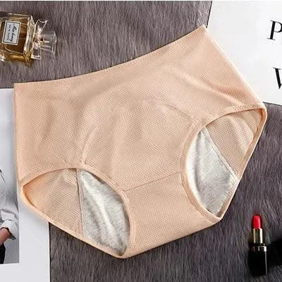 Leak Proof Menstrual Panties of Large Size Cotton Panties Women Sexy Physiological Underwear Plus Size Period Waterproof Briefs