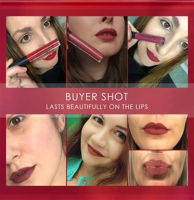 FOCALLURE Matte Liquid Lipstick Waterproof Long-lasting Lightweight Lip Gloss Lips Glaze Lips Tint Makeup for Women's Cosmetics