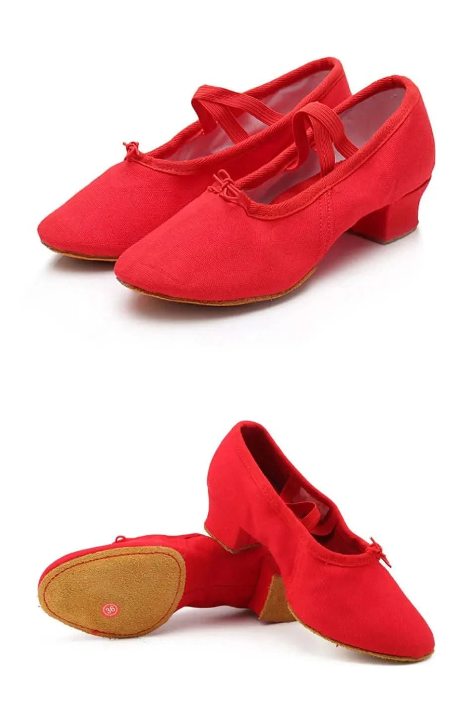 Women Dance Shoes Ballet Jazz Salsa Shoes