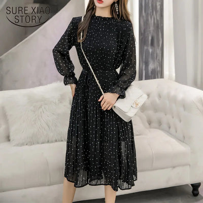 2021 Summer Striped Cotton Linen Long Dress Women Fashion Loose Vestidos Vintage V-neck Half Sleeve Dress for Women Loose